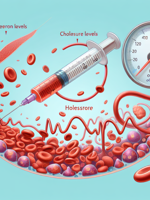 Einfluss der Oxymetholon-Injektion auf den Cholesterinspiegel