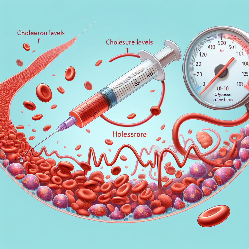 Einfluss der Oxymetholon-Injektion auf den Cholesterinspiegel
