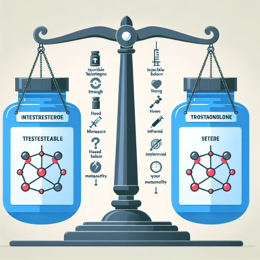 Die Vorteile von injizierbaren Testosteronformen im Vergleich zu Drostanolon.