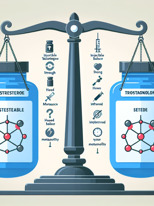 Die Vorteile von injizierbaren Testosteronformen im Vergleich zu Drostanolon.