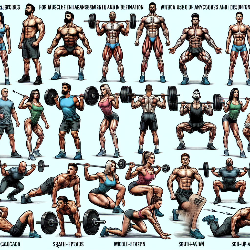 Effektive Trainingsmethoden zur Muskelvergrößerung und Definition mit Synthol