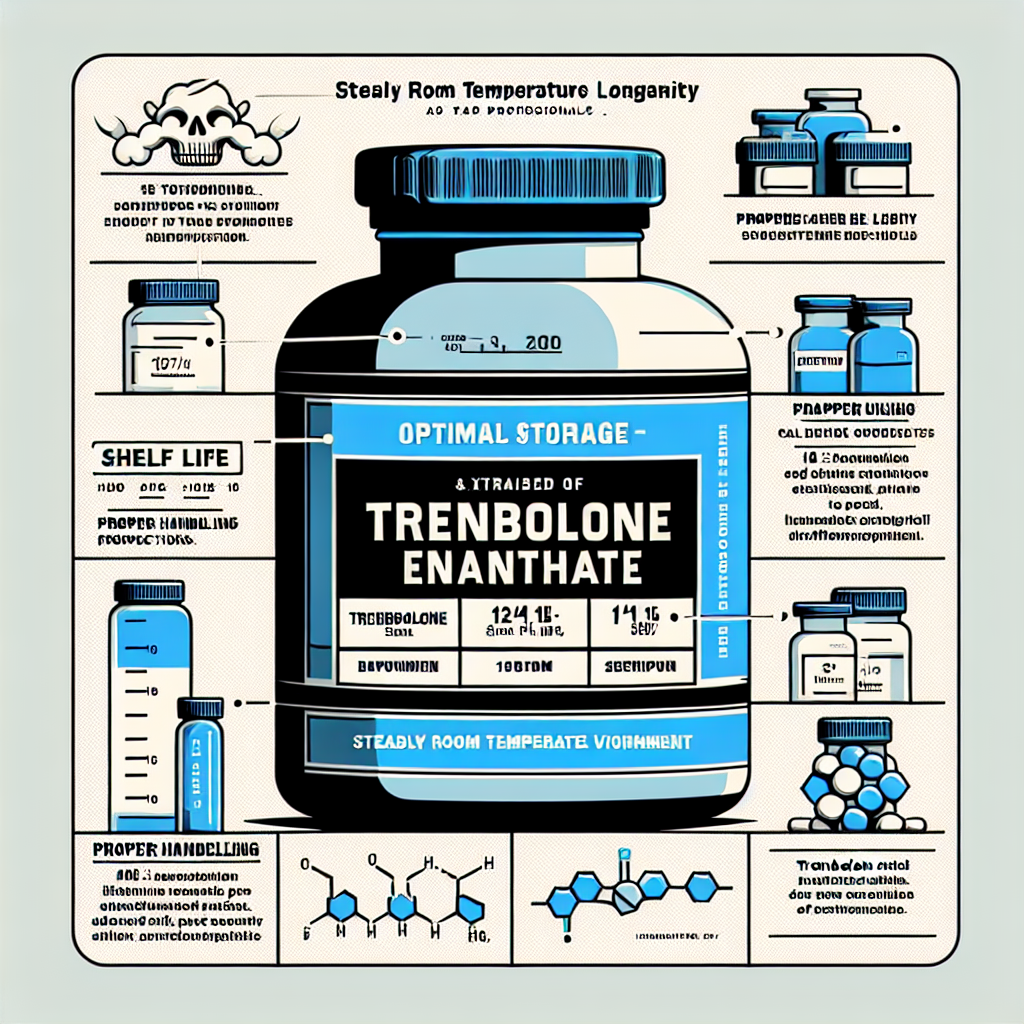 Optimale Lagerung und Haltbarkeit von Trenbolon enantat: Expertenrat