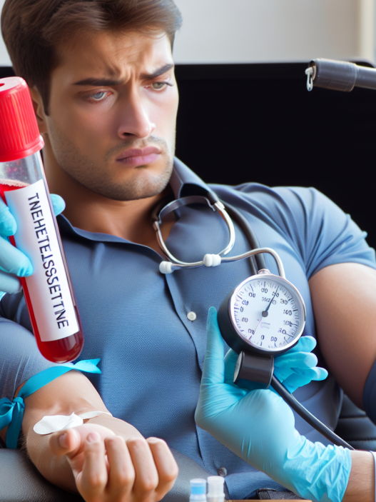 Regelmäßige Blutbildkontrolle bei der Einnahme von Methyltestosterone